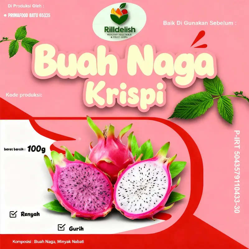 Keripik Buah Naga