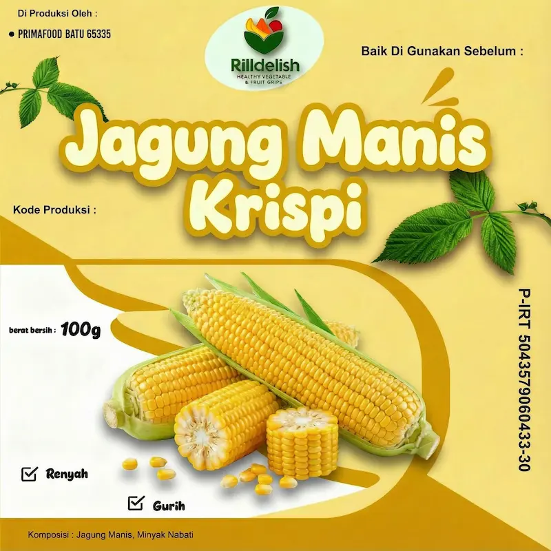 Keripik Jagung Manis