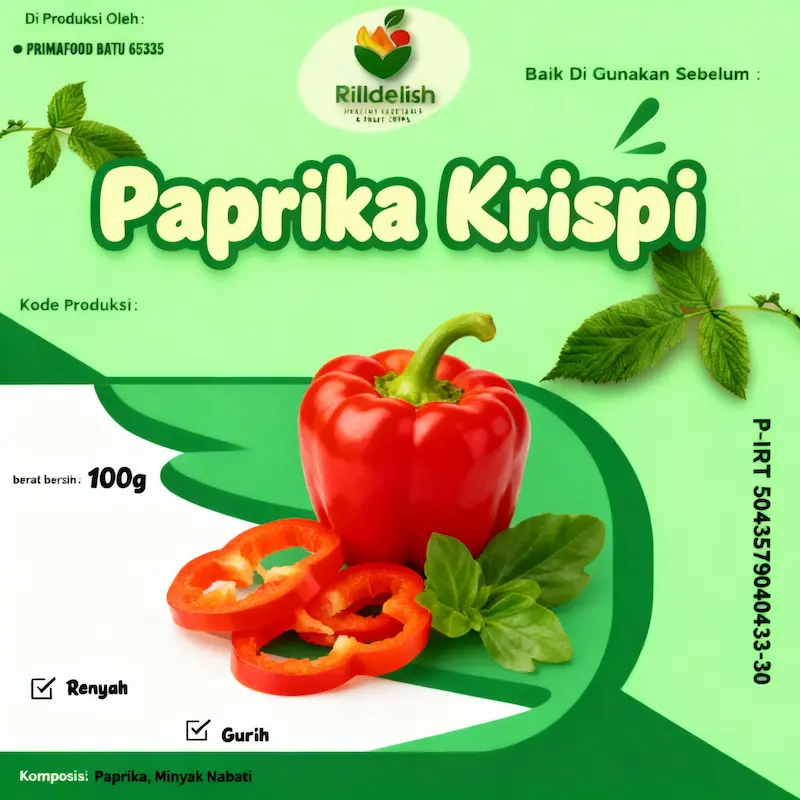 Keripik Paprika