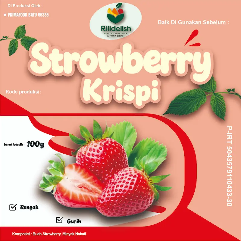 Keripik Strawberry